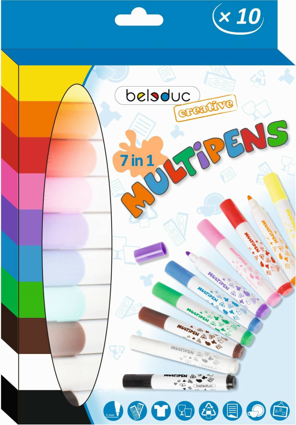 beleduc 52010 Crayons et feutres pour enfant