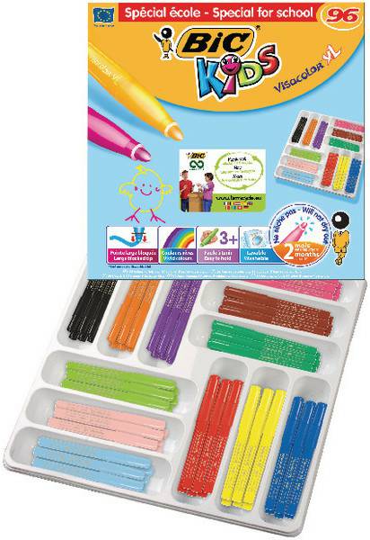 BIC Kids Visa XL (96 feutres) Crayons et feutres pour enfant