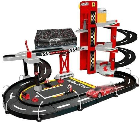 BBurago Garage Ferrari Racing Jouets de transport & travaux