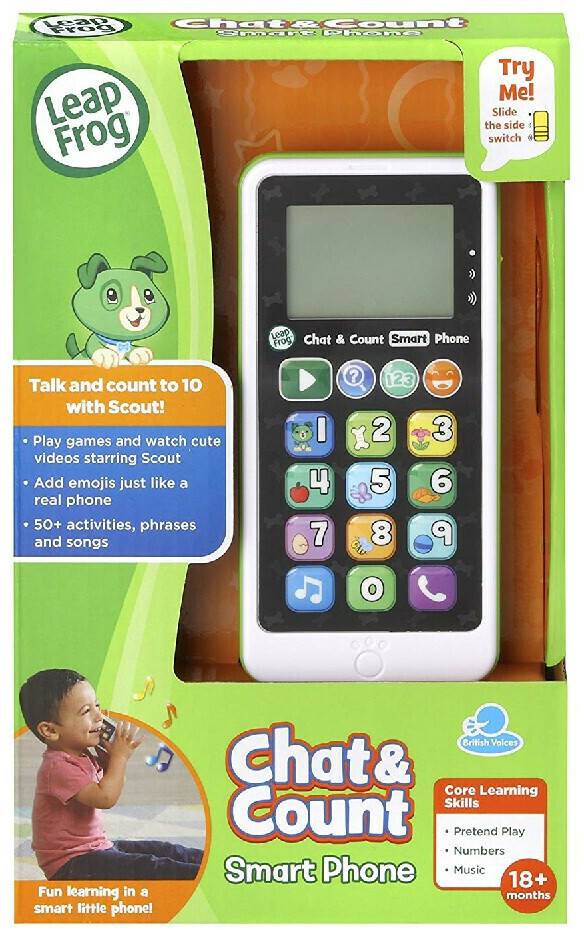 Téléphones bébé LeapFrog Chat and count SmartphoneScout