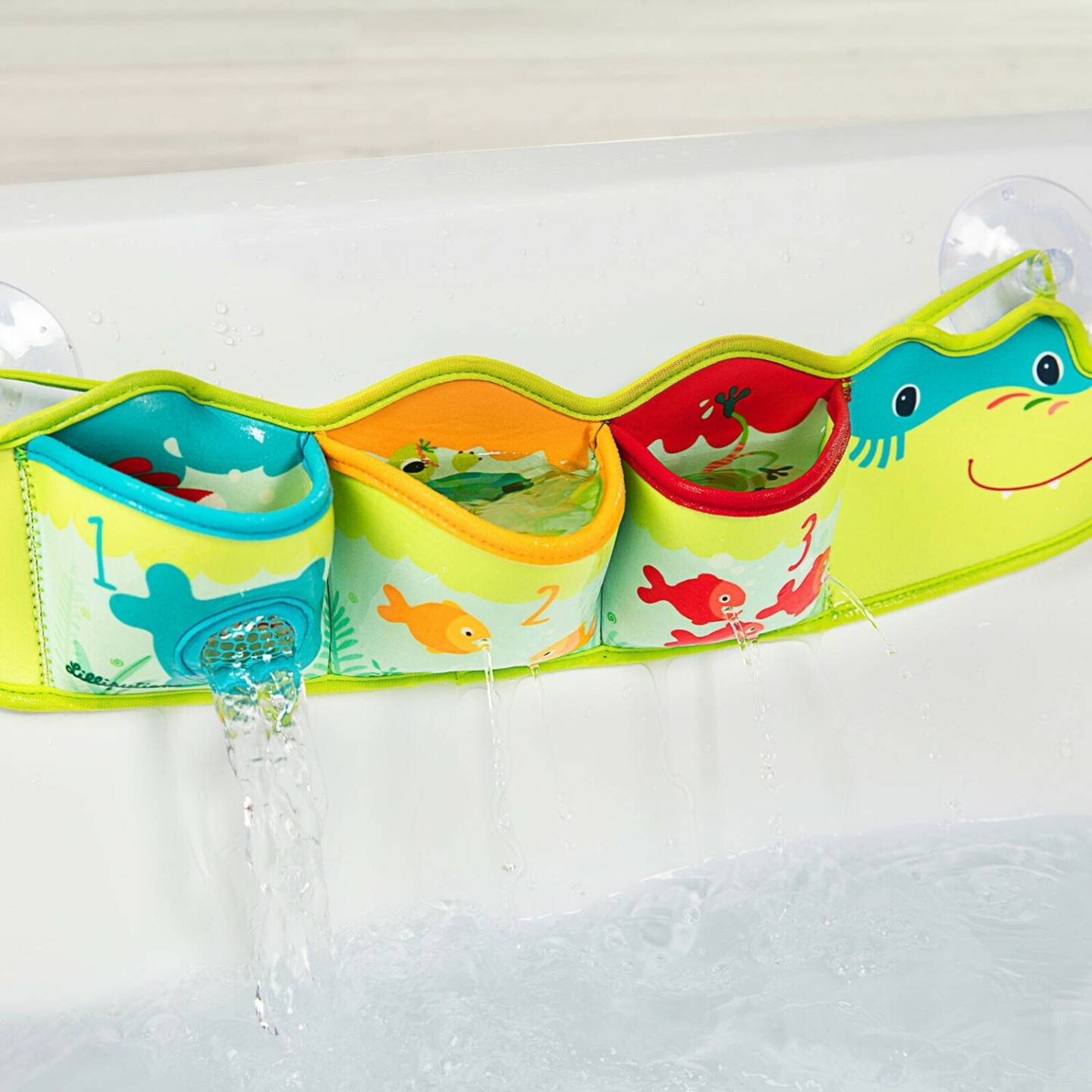 Jouets de bain Lilliputiens Rangement de bain Anatole