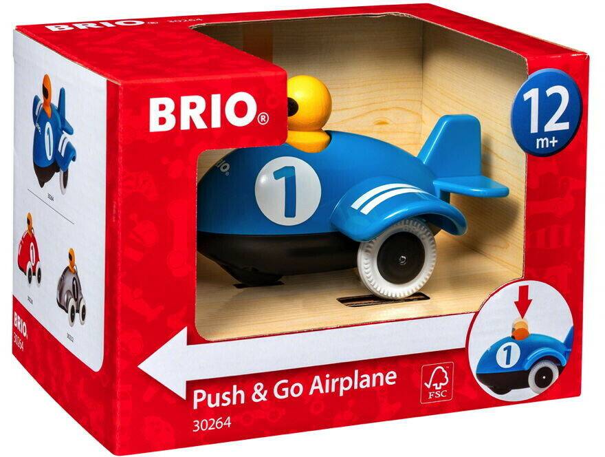 Brio Push & Go Airplane (30264) Jouets de transport & travaux