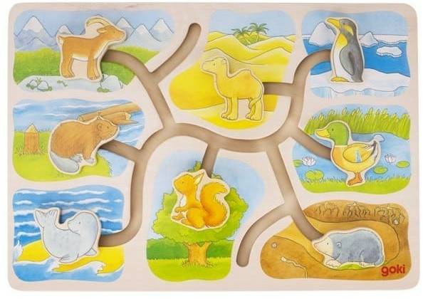 Goki 57750 Puzzles bébé