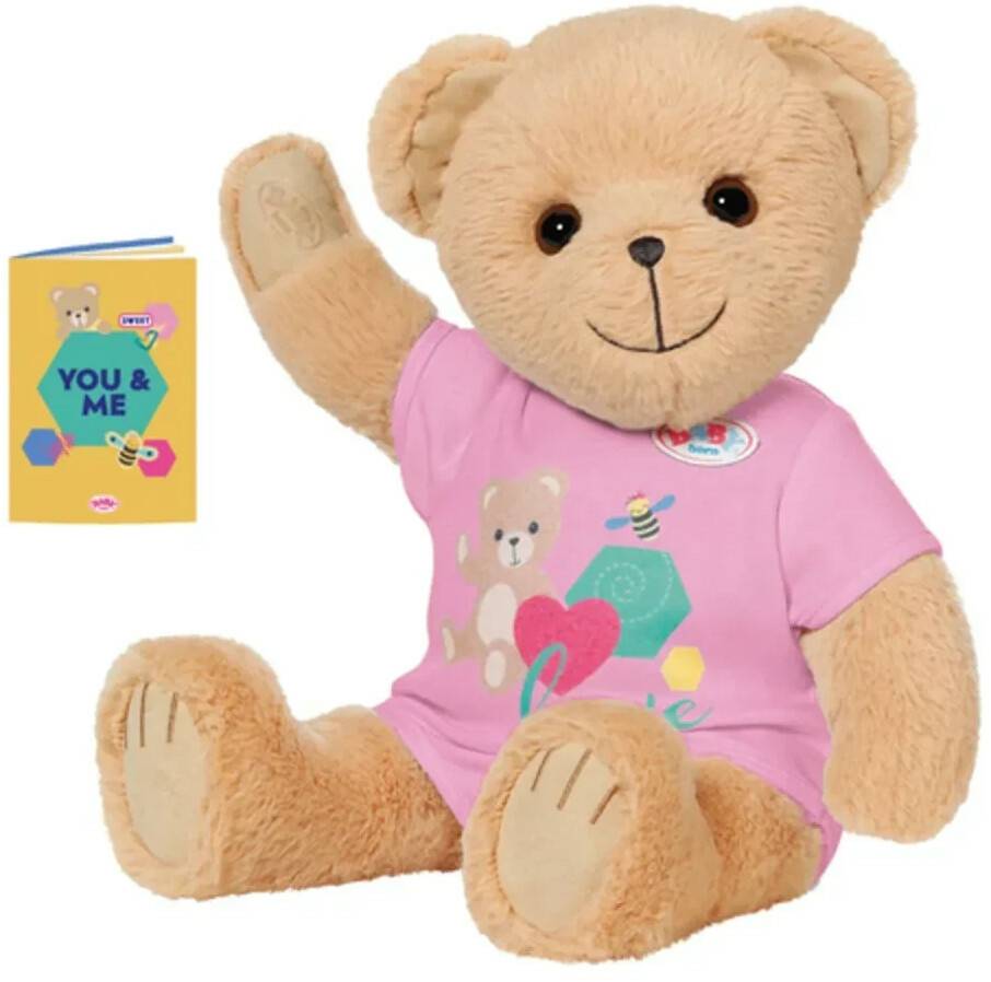 BABY born Plush Bear 36cm pink Peluches