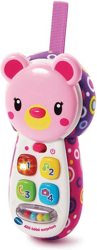 Vtech Allô bébé surprisesrose Téléphones bébé