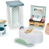 Maisons de poupées Tender Leaf Toys Dovetail bathroom set