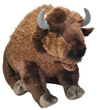 Wild Republic Plush Cuddlekins Jumbo Bison Peluches